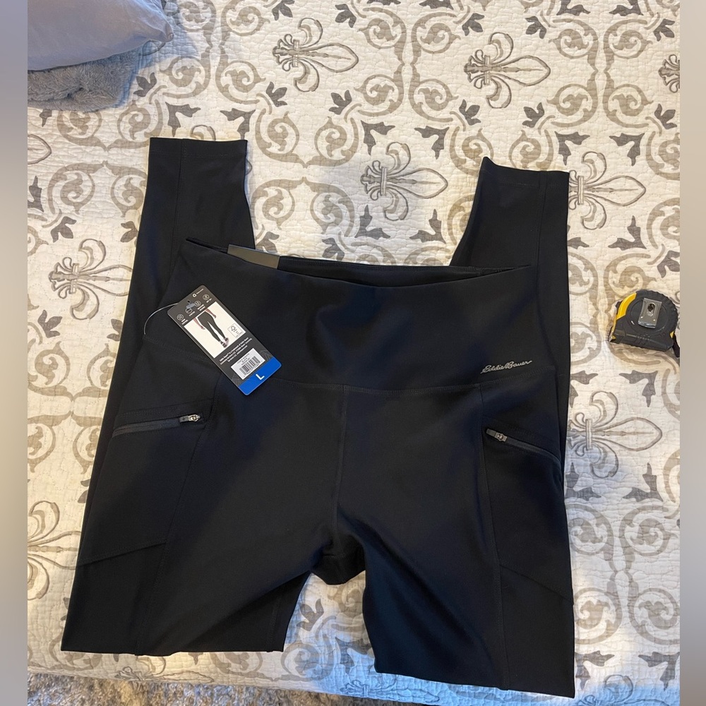 Eddie Bauer Trail Tight Black Leggings